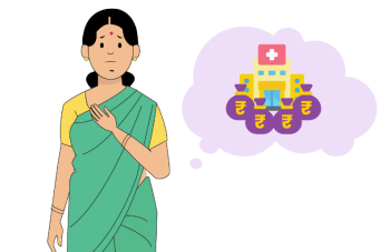 One of my friends, Radha, had just started investing, but one day her husband fell ill. 