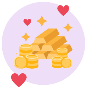 We often associate things that we love, things that are precious to us, with gold. 