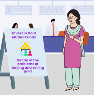 Once, inside my bank’s branch, I saw a banner.